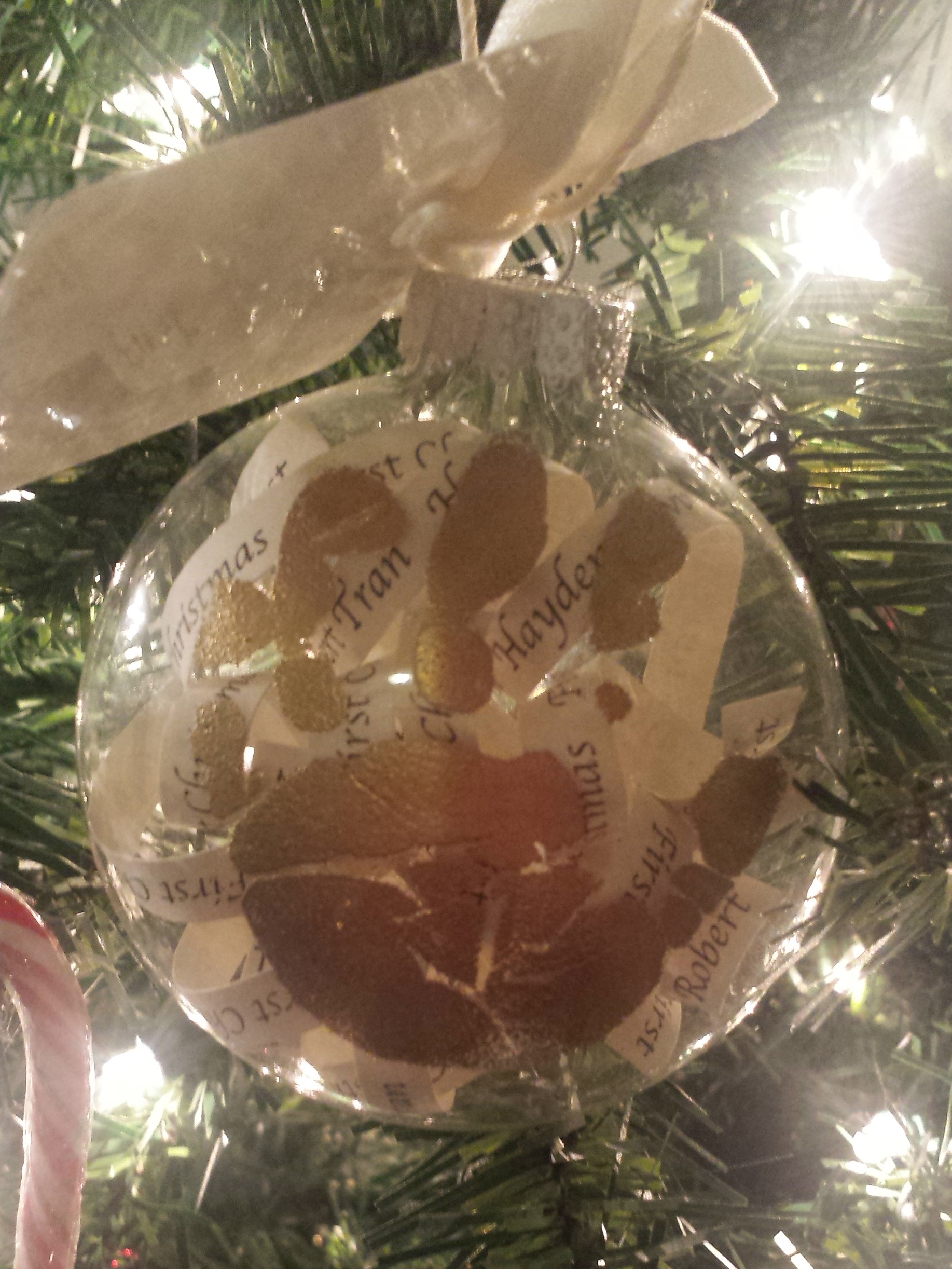 Nice Baby First Christmas Ornament